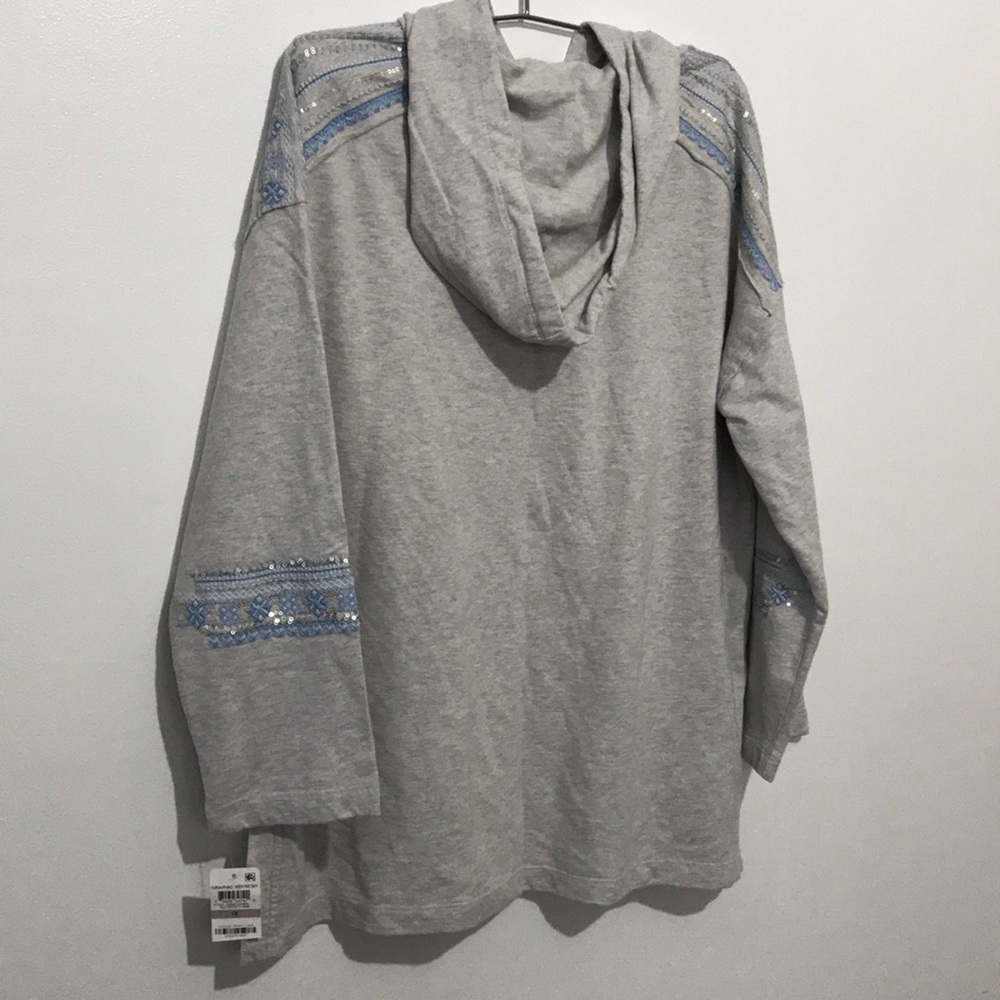 🌸Cotton embellished women’s Plus Size hoodie sweatshirt🌸 - Picture 4 of 8